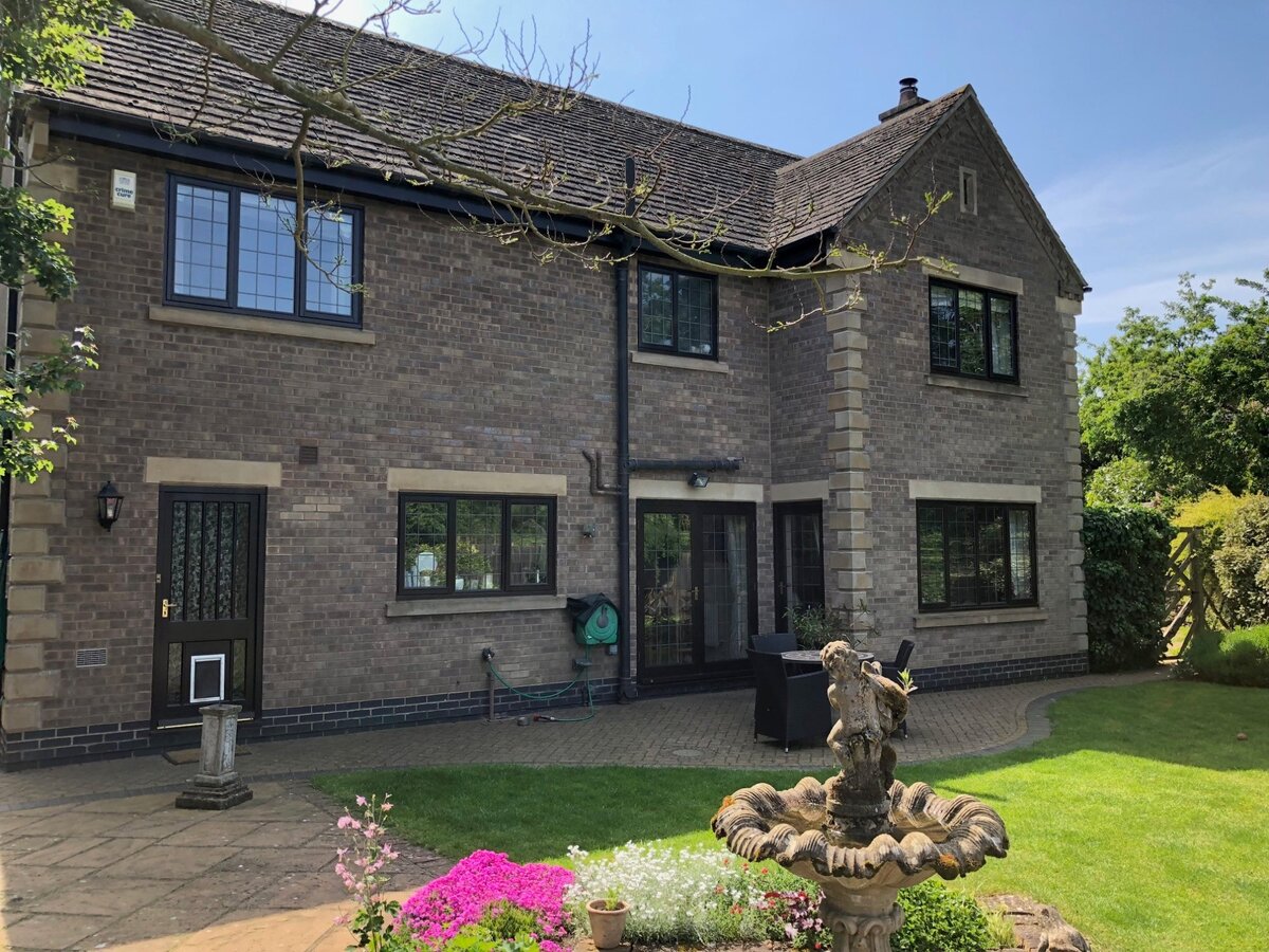 Property before extension work began